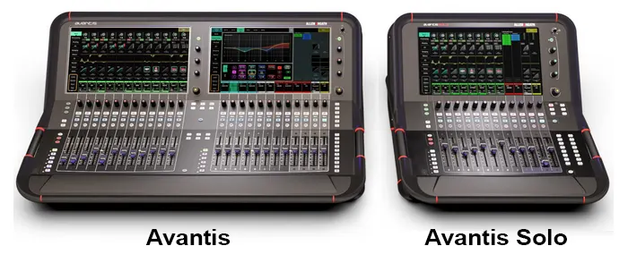 Allen & Heath Avantis Mixers